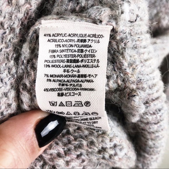 Free People Karina Wrap Mohair Sweater XS - Picture 8 of 8